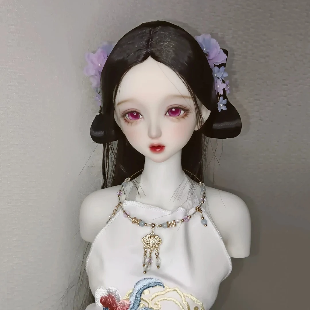 1/6 1/4 1/3 古代衣装 BJD ウィッグ 漢服 妖精 ロングヘア レトロウィッグ BJD/SD YOSD MSD SD13 女の子 SSDF ドールアクセサリー C2451