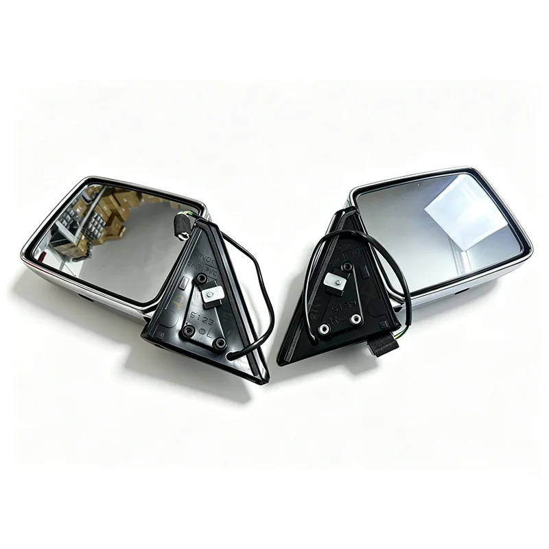 For Nissan Patrol Y60 Safari Power Adjustable Rearview Mirrors Patrol GQ Fold‑Away Electroplated Rearview Mirrors