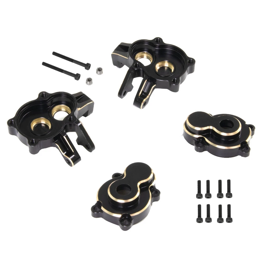 

A45F-Metal Front Steering Block For 1/8 YK4082 YK408 RC Crawler Car Upgrade Parts