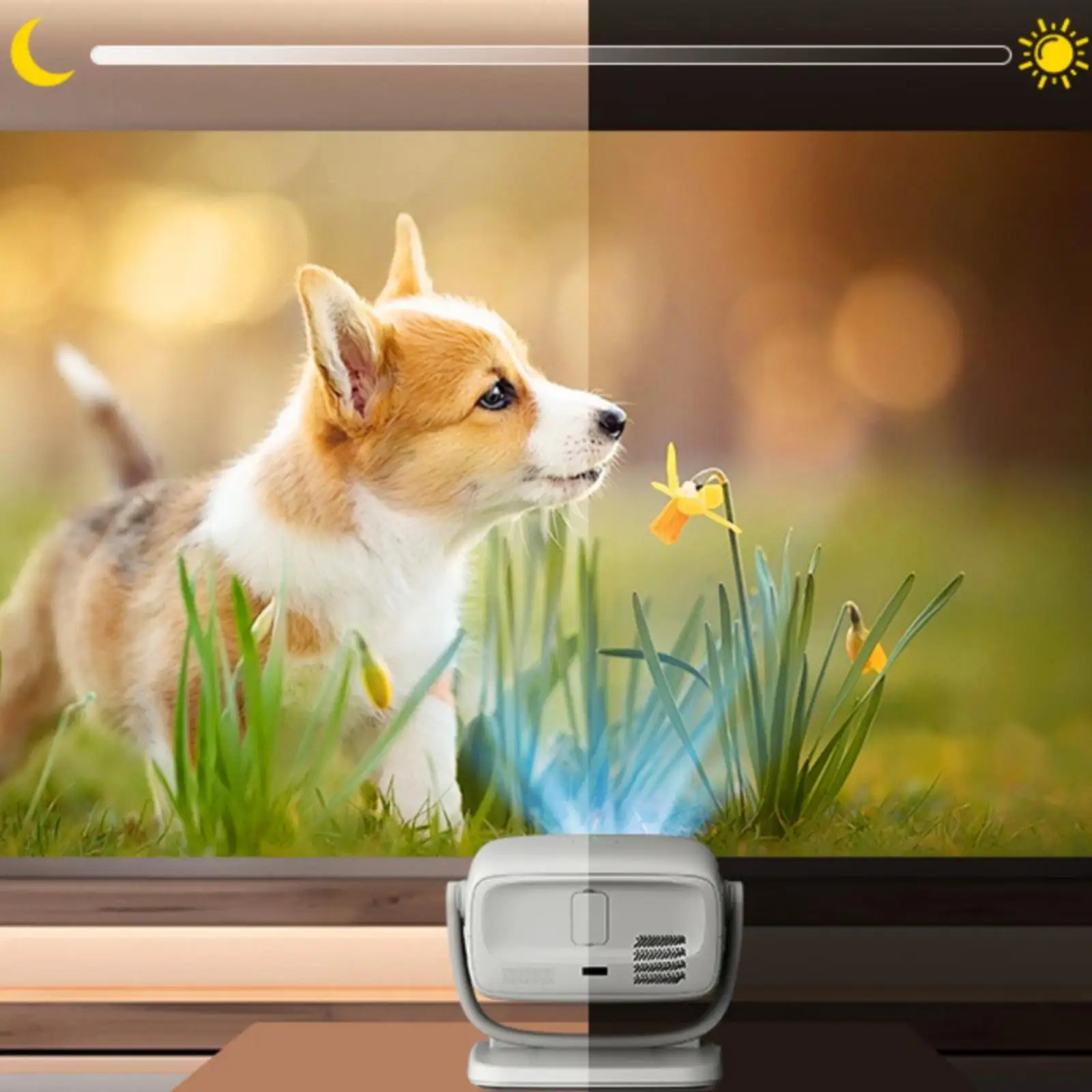 Cinema Device with and 4k Decode Cinema Device with Media Apps 1920x1080p for Movie Lovers, Gaming Fans, Bedroom, Living Room