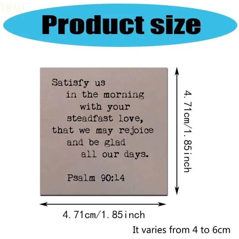 Y8AD 60Counts Bible Verses Sticker Cartoon Aesthetic Sticker Journal Sticker for Water Bottle Scrapbook Phone Guitar Laptop