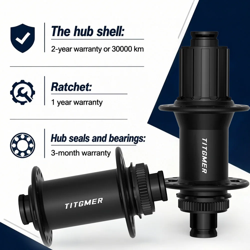 TITGMER Ratchet-Naben MTB 32 Loch Boost-Nabe 12x148 12x142 Hinterrad 15x110 15x100 Center Lock 32-Loch MTB Thunder Massen – Detail 6