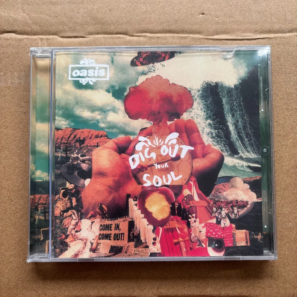 CD 'Dig Out Your Soul' Brit Pop Énergique et stimulant Oasis Music Album studio psychédélique Sortie officielle d'album studio Rock