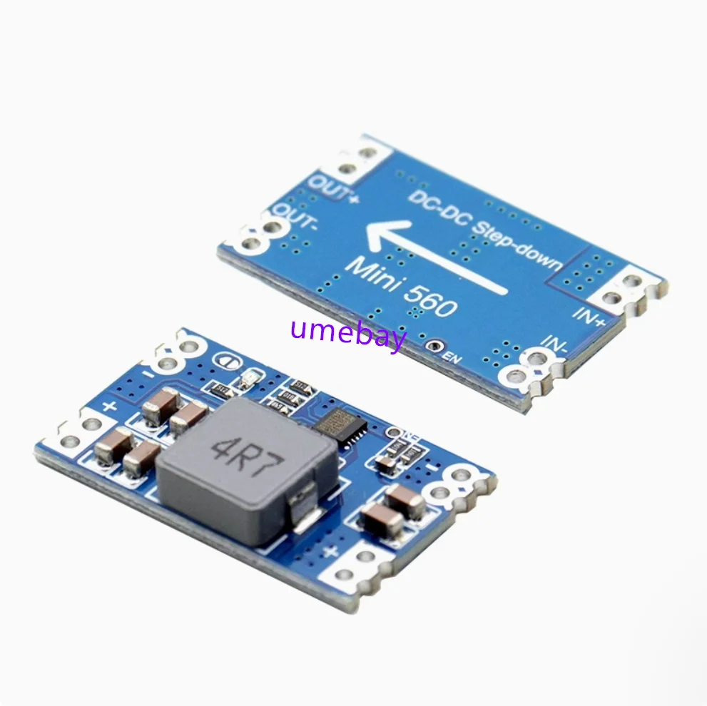 5pcs / 5A DC-DC mini560 DC voltage regulator module with high efficiency output of 3.3 5V, 9 V, and 12 V