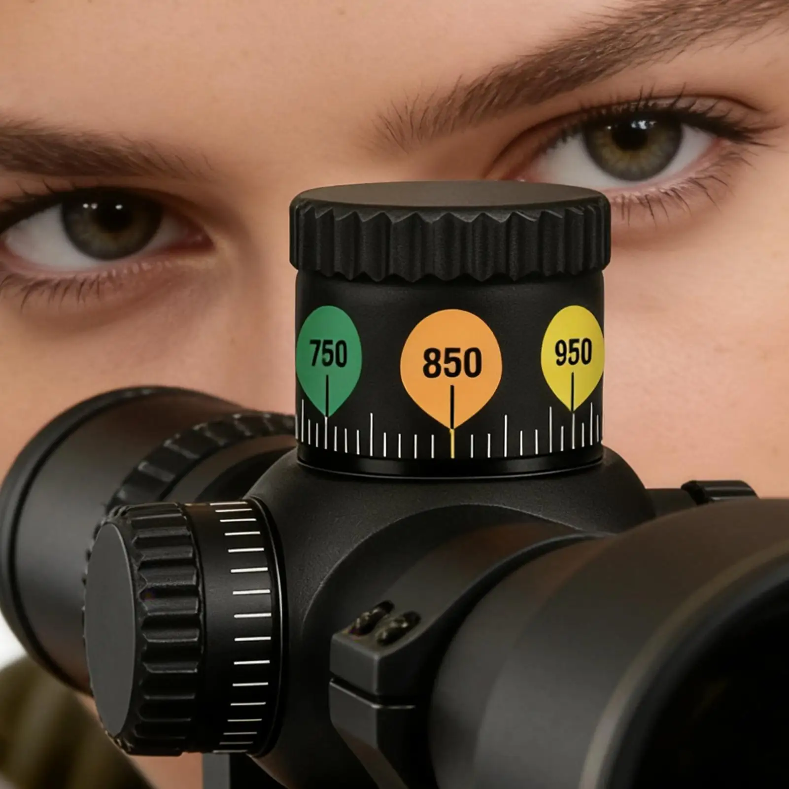 R ifle Scope Turret Stickers 10 Sheets Turret Tags Long Range Strong Adhesion Waterproof Labels Fit Most Scope Caps Decoration