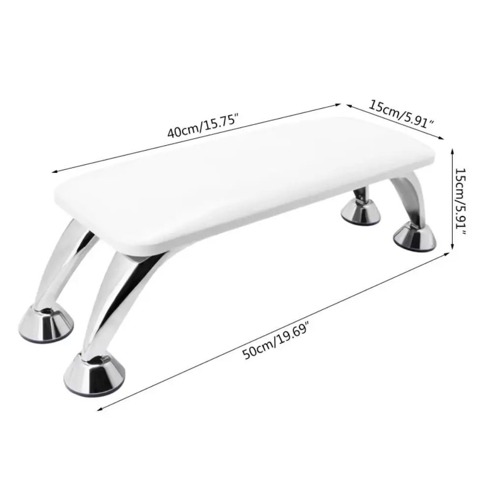 Faltbare Nagel Armlehne Kissen platzsparende Hand Unterstützung Weiche Nagel Kissen Pu Leder Armlehne Maniküre Hand Kissen Nail art Werkzeug