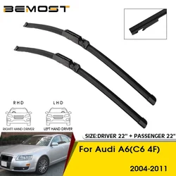 Car Wiper Blades For Audi A6(C6 4F) 2004-2011 Windshield Windscreen Front Window Blades 22