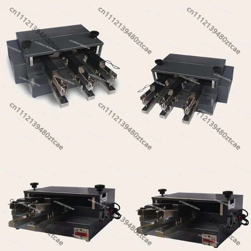 Electric Riding Nail Binding Machine Automatic Middle Seam Stapler Office Three-Head Stapler