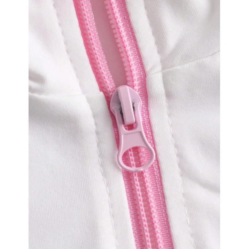 레트로 스포츠 스타일 지퍼 반팔 티셔츠 여성 여름 섹스 스파이스 섹시한 짧은 쿨 탑