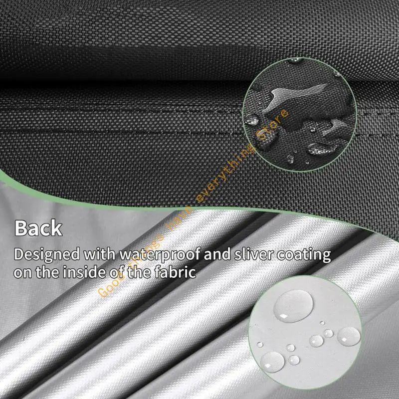 

Zippers Top Upright Vacuum Storage Bag Waterproof Design Universal Fit Dustproof Polyester Organizers 55KF