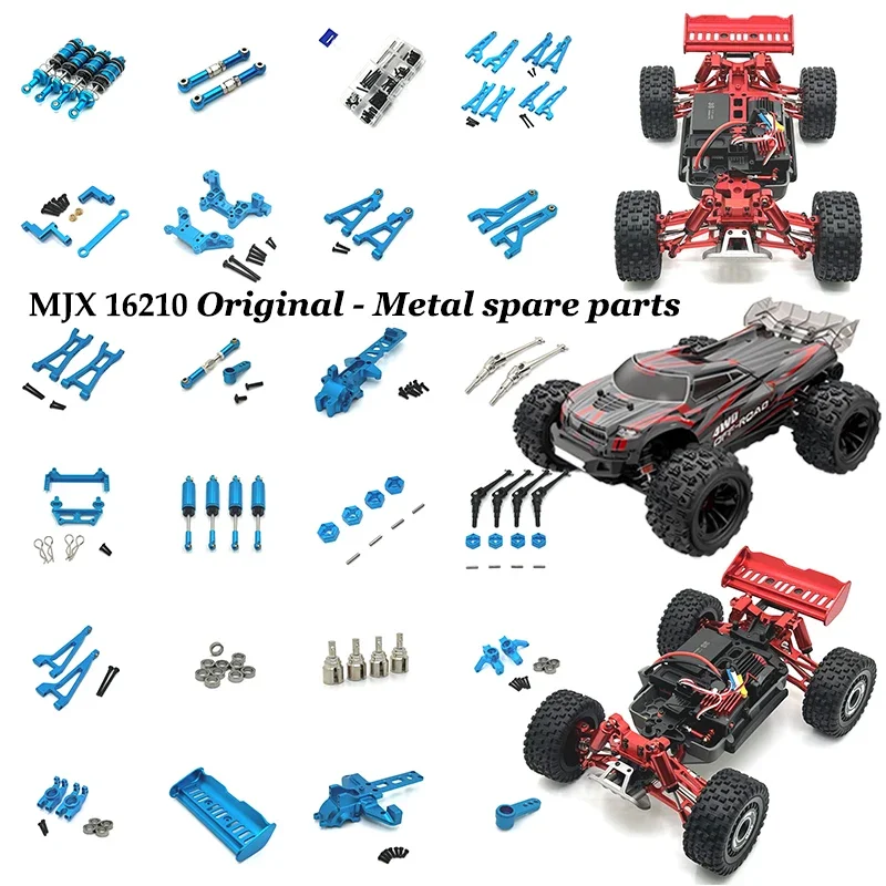 MJX 1/16 M162 M163 16207 16208 16209 16210 H16V3 RC RC RC metallo Upgrader parti dell'ammortizzatore a pressione dell'olio