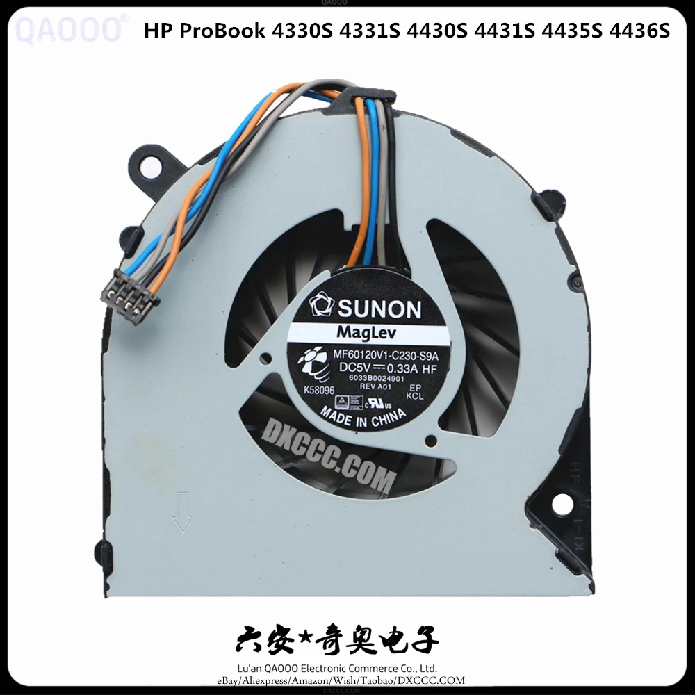 646358-001 MF60120V1-C230-S9A CPU FAN For HP ProBook 4330S 4331S 4430S 4431S 4435S 4436S CPU Cooling Fan