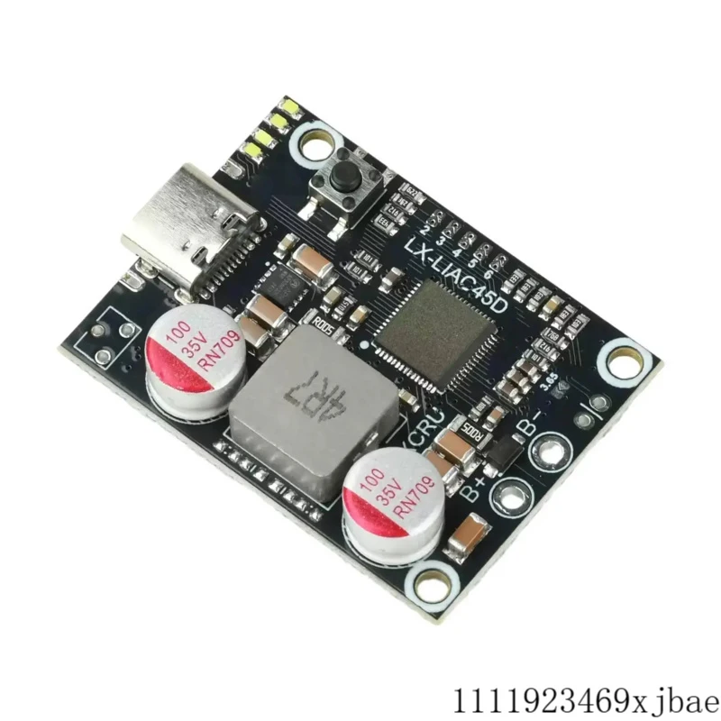 

1PCS 2-6S PD 45W Fast Charging Power Bank Module - DIY Mainboard for Li-ion LiFePO4 Battery Mobile Power Supply