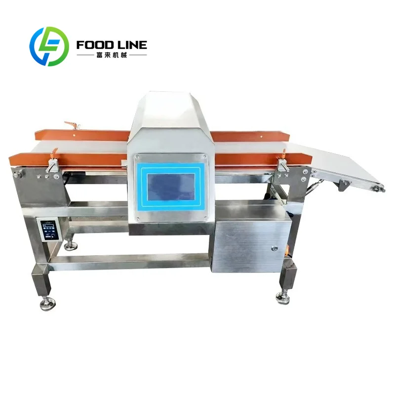 Customize Conveyor Metal Detector for Food Factories High Detection Auto Reject Metal Detection