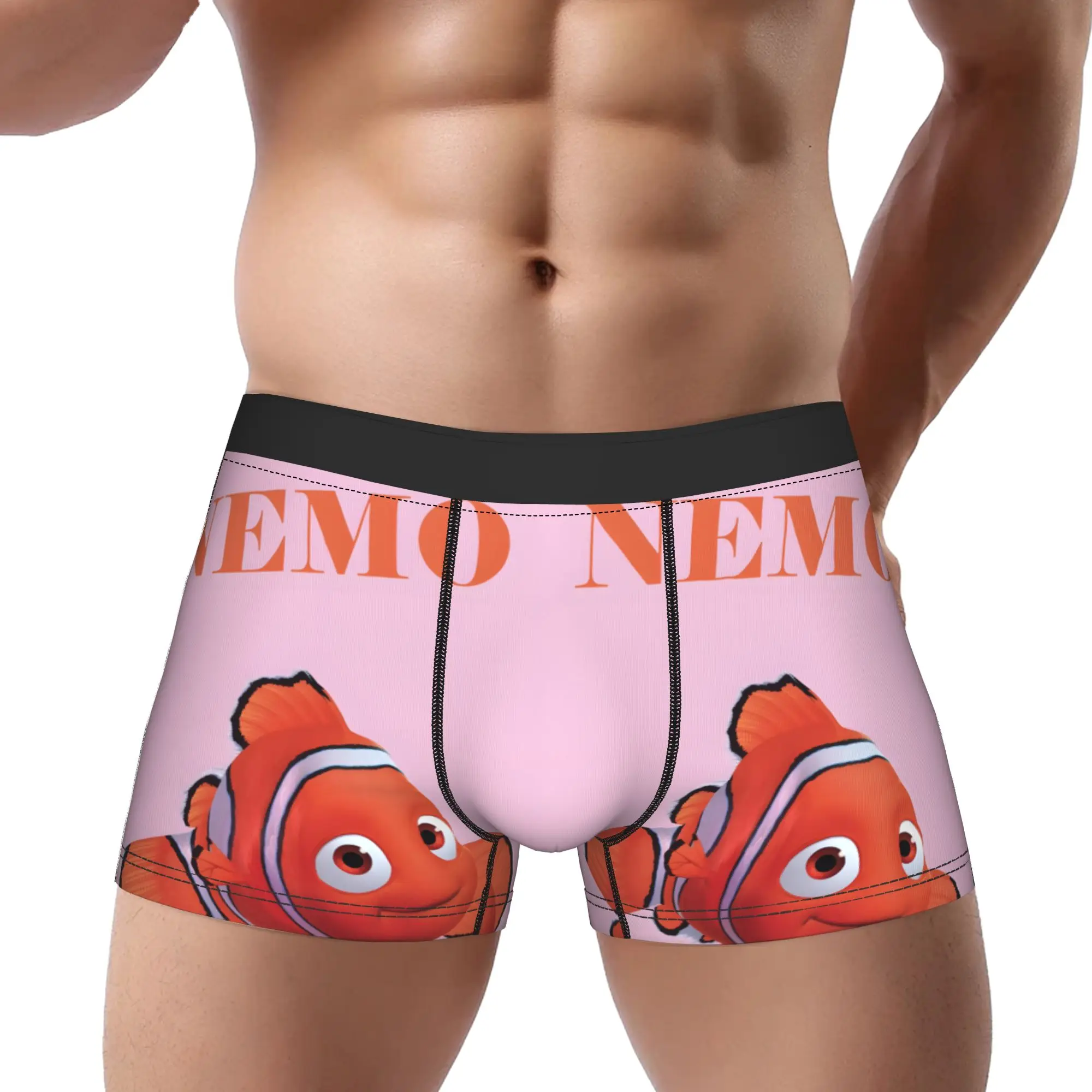

1Piece Finding Nemo Nemo Underpants Breathbale Man Underwear Print Shorts Boxer Briefs