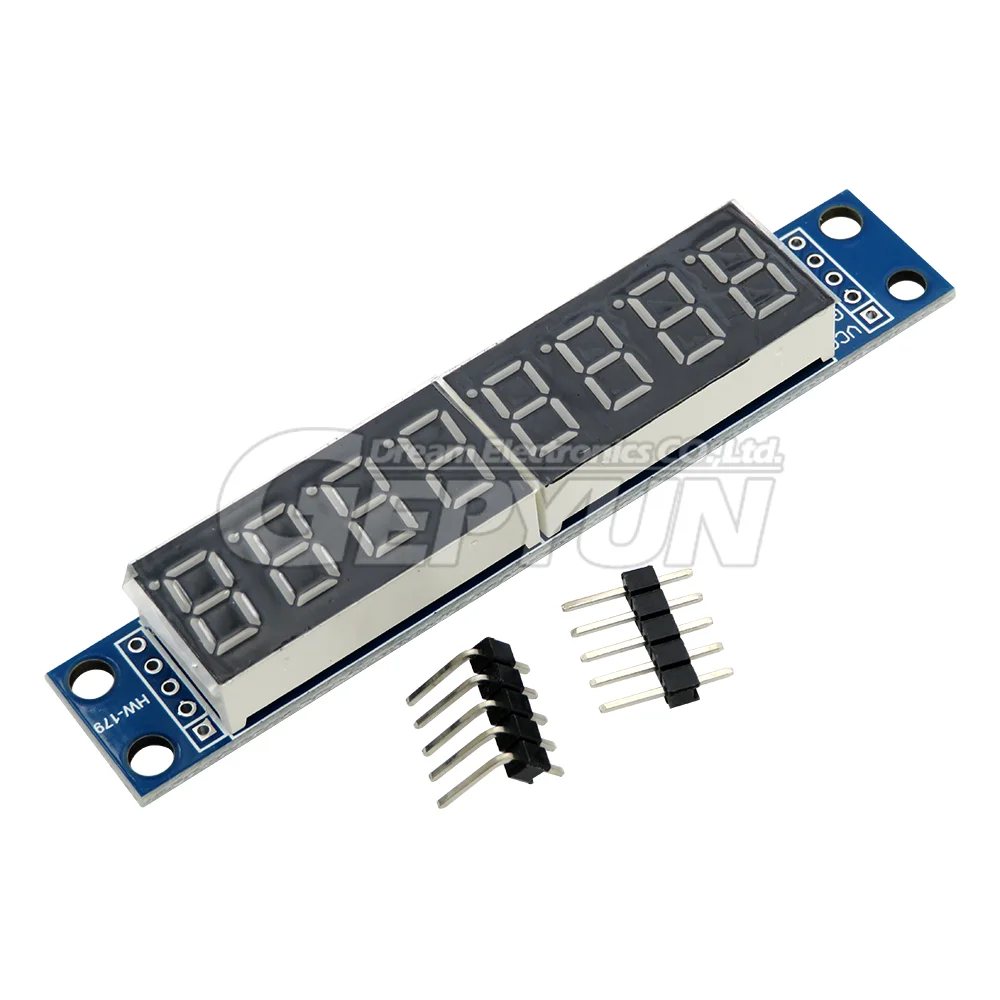 8 Digit Bit MAX7219 Digital Tube Display Module Board Digital LED Display MAX7219 CWG Controller for Arduino