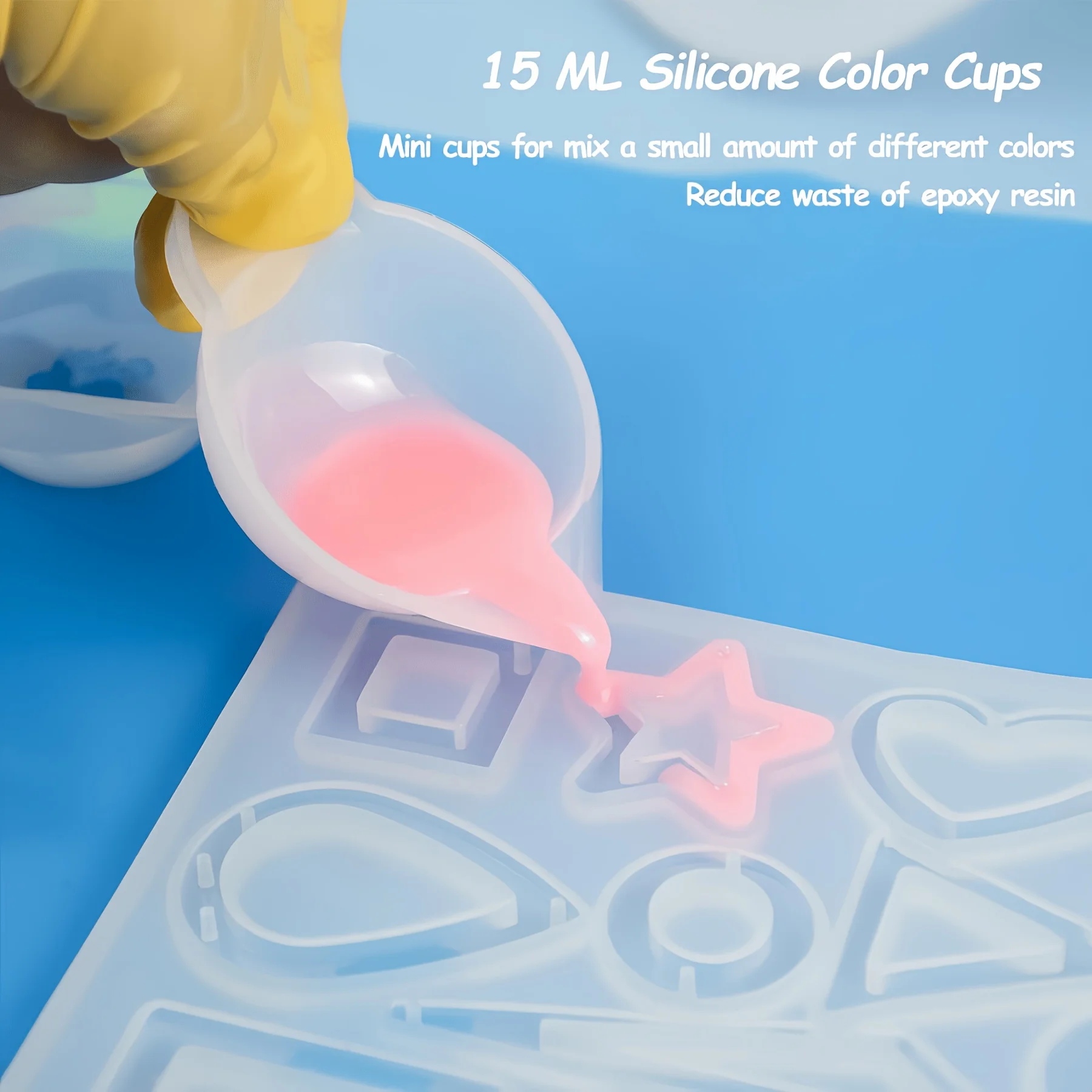 Set di 21 Stampi in Silicone p - Resin Art Tool Kit recensione e prezzo