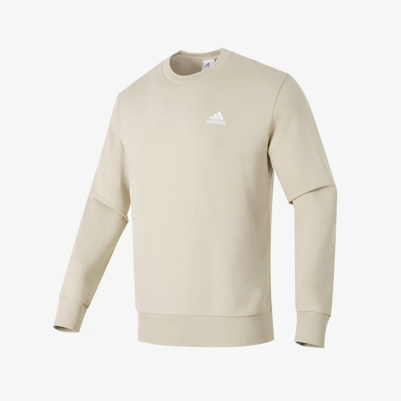 Adidas genuine seasonal new men's sports knitted round neck sweatshirt IJ6106