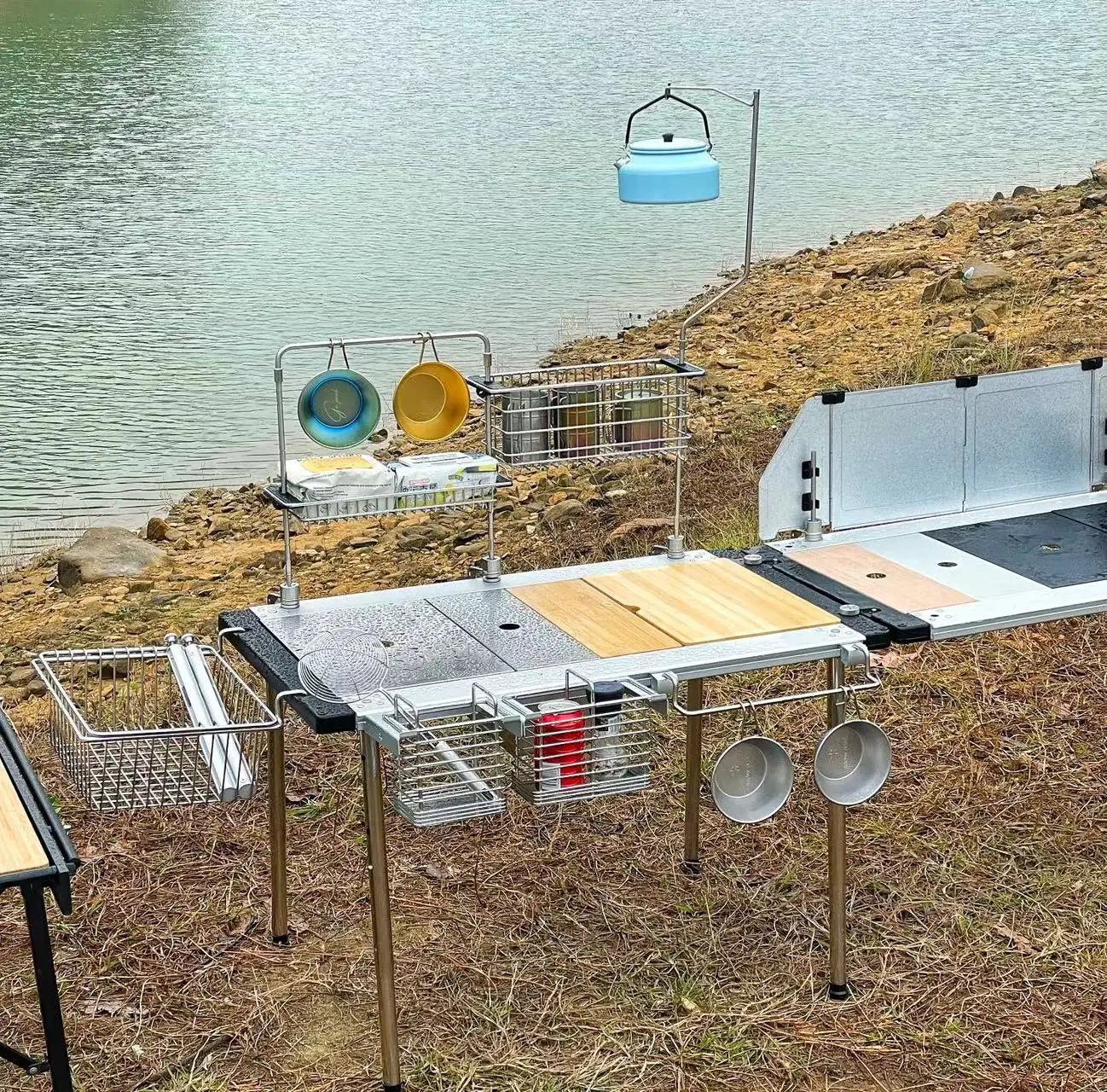 

Frame Three/Four Unit Frame Accessories Camping Mobile Kitchen and Storage Bag