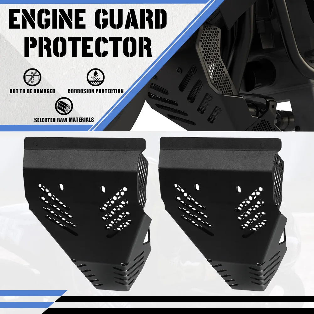 

Motorcycle For Ducati Multistrada 1260 S D/Air Pikes Peak 2018 2019 2020 Front Engine Guard Baffle Engine Housing Protection