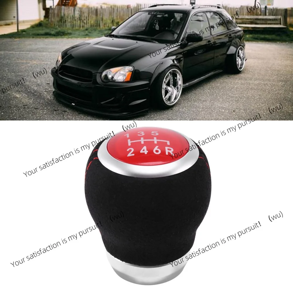 6 Speed Car Manual Transmission Shift Knob Gear Shift Knob for Subaru Impreza WRX STI Outback Forester 2009-2019