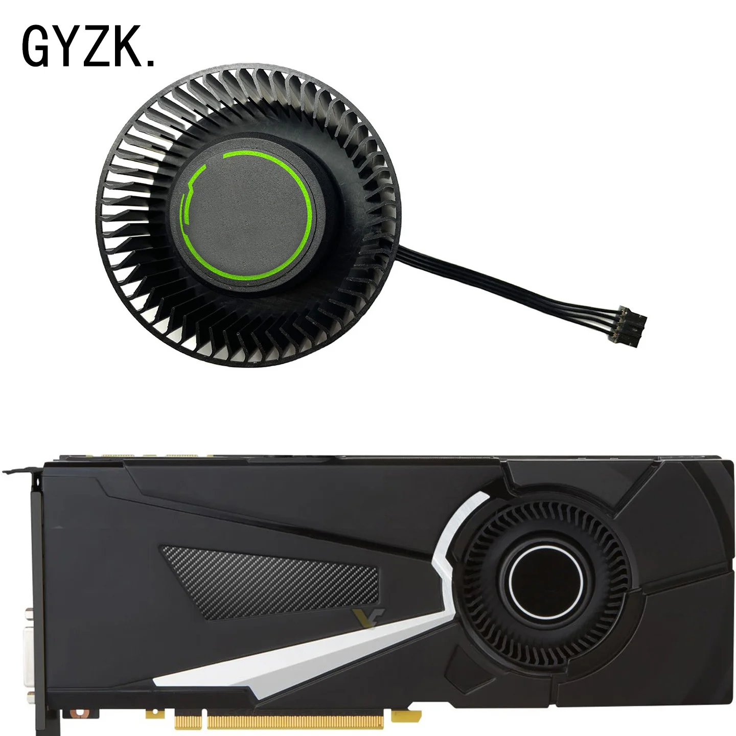 

PLB06625B12HH для MSI GTX1070 1070ti 1080 1080ti AERO сменный вентилятор для видеокарты