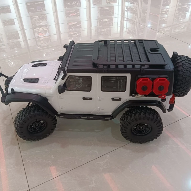 Huangbo R1001 1/10 RC voiture 2.4G Simulation à grande échelle escalade modèle de véhicule tout-terrain adultes garçons télécommande jouets cadeau de noël