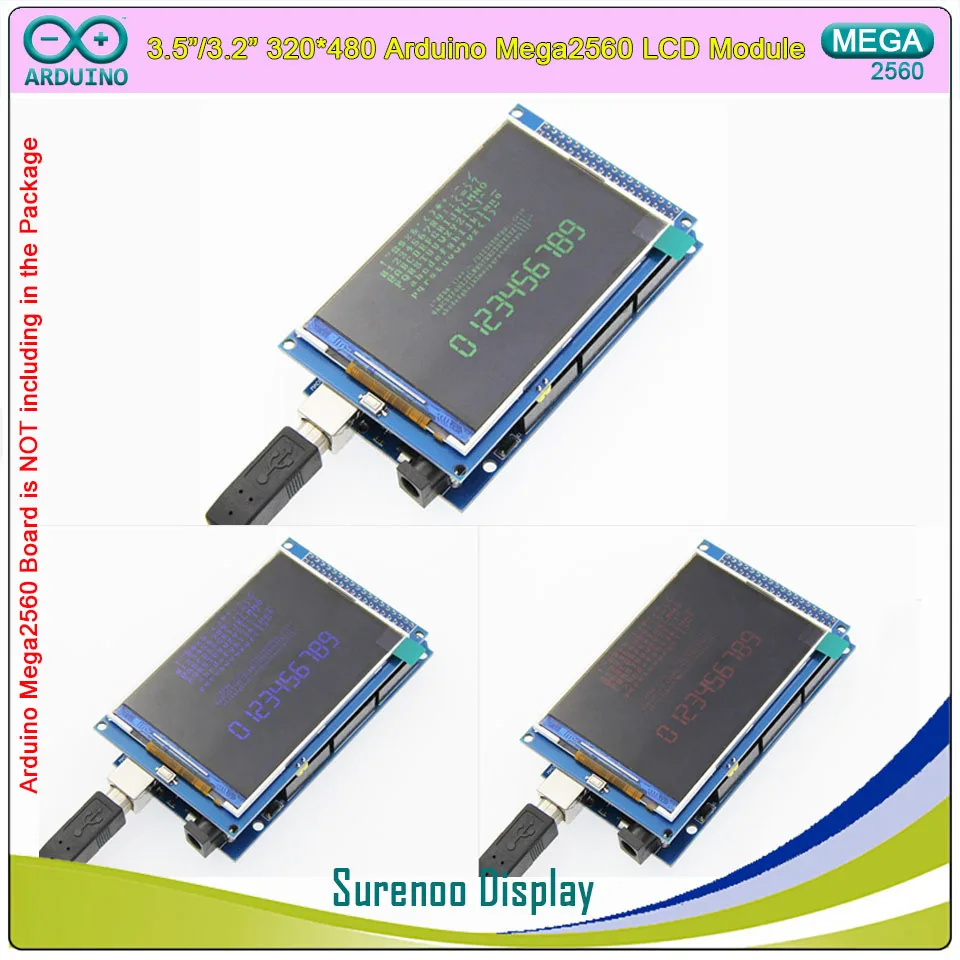 3.2 "3.5" Inch 480*320 Tft Lcd Module Scherm ILI9486 ILI9481 Controller Voor Arduino 16 Bit mega2560 STM32 C51