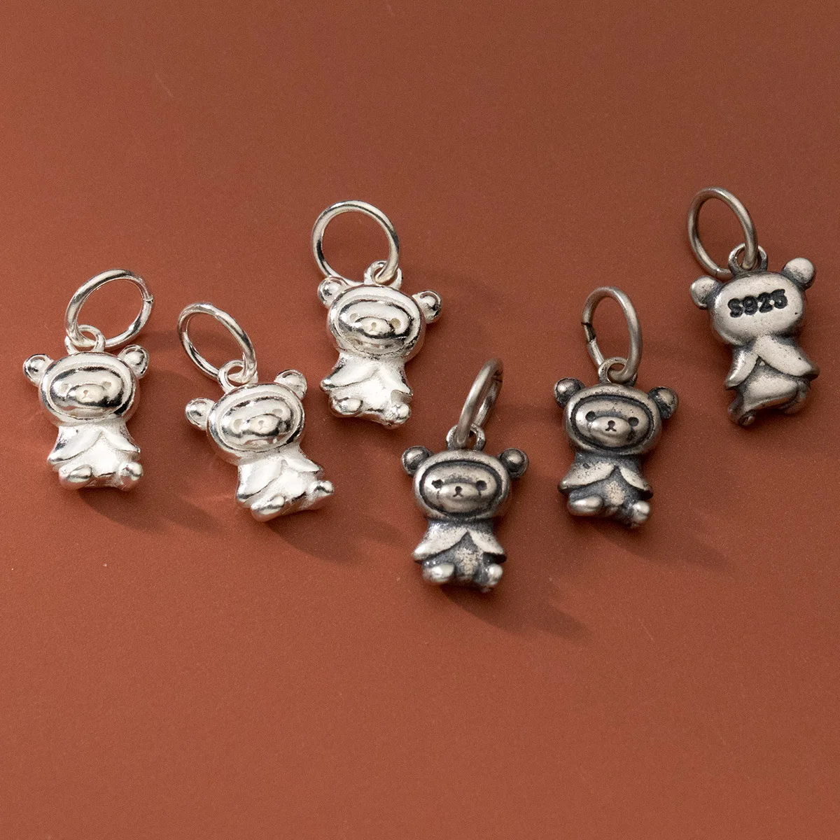 

Подвеска из серебра 100% пробы для браслетов, ожерелий, ключей