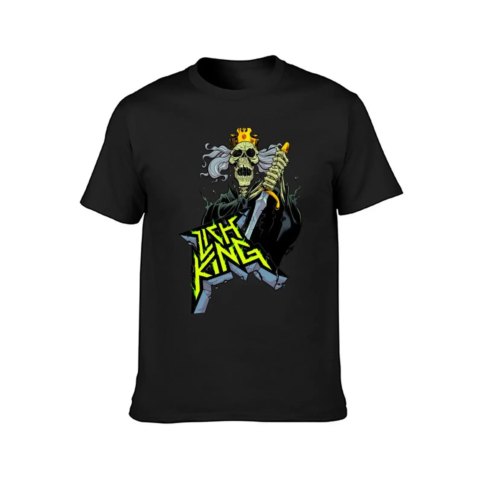 Lich King : Conqueror T-Shirt quick-drying vintage slim fit t shirts for men