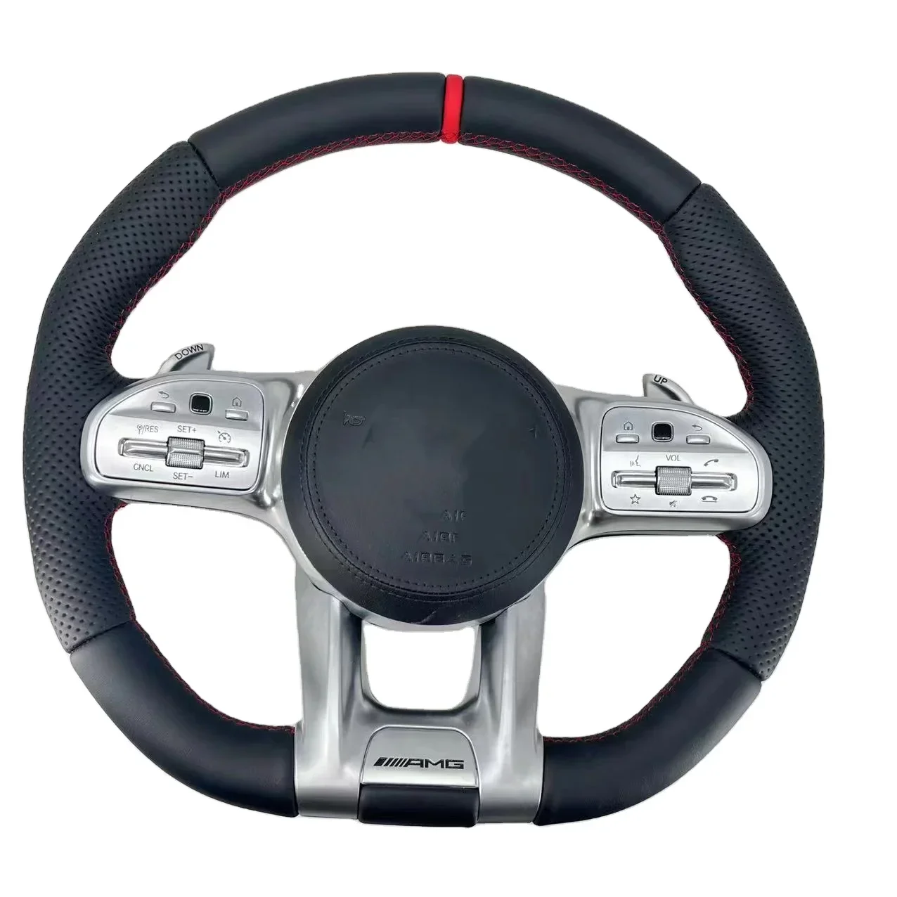 

High Quality Car Body Kit Steering Wheel For Mercedes-Benz AMG C43 A45 CLS S65 G63 G55 GLC300 CLA ML