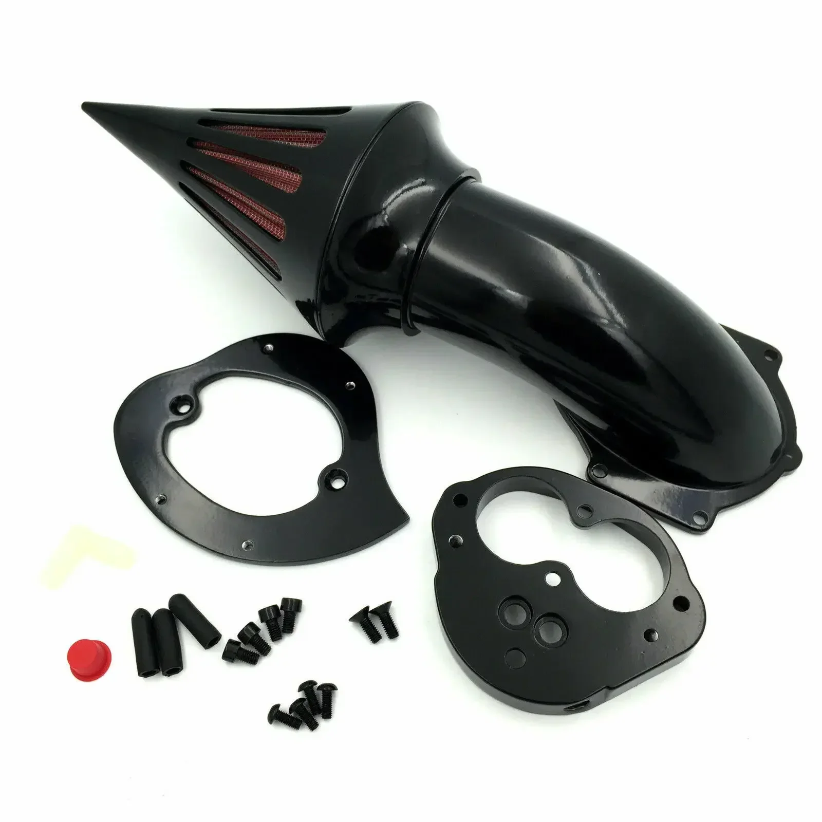 

Glossy Black Air Cleaner Kits Intake for Kawasaki Vulcan 1500 1600 Classic 2000-2012 Aftermarket Motorcycle Parts