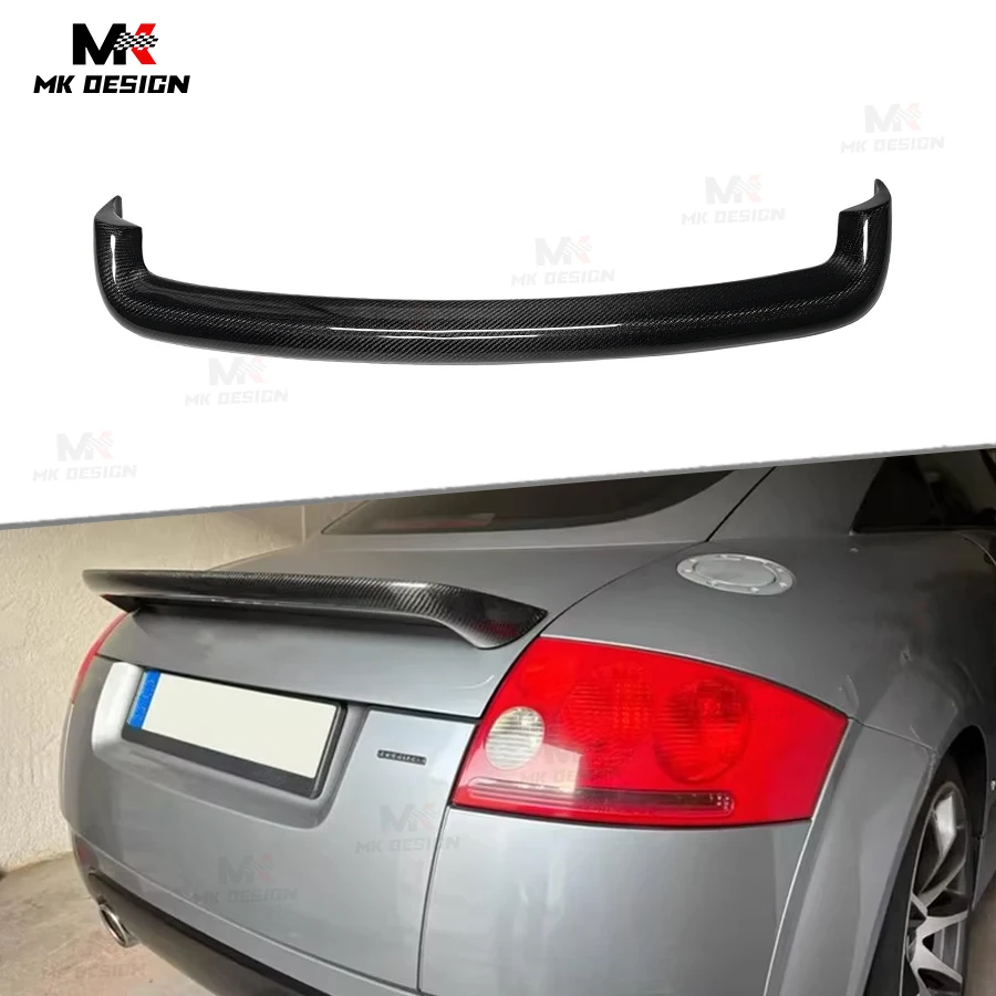 

Carbon Fiber Rear Trunk Lip Spoiler Wing for Audi TT MK1 Type 8N TT Quattro 1998-2006 Rear Boot Lip Spoiler Car Accessories