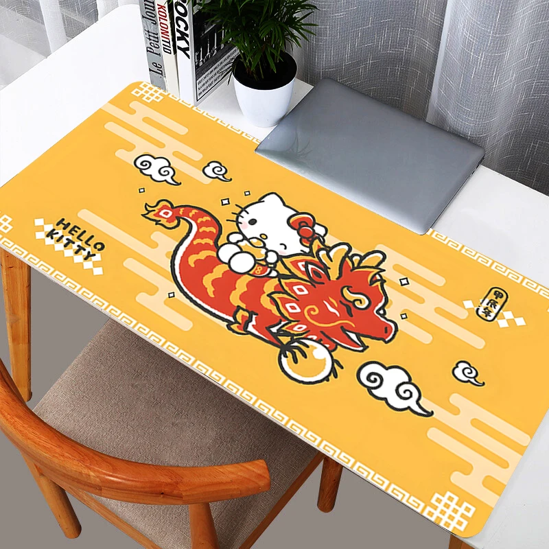 Hello Kitty Mouse Pad durable max Large XXL PC Desk Mat Gamer Office Carpet Keyboard Table Gaming Accessories Mousepad