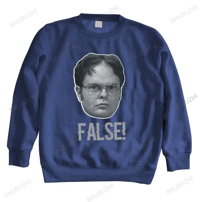 autumn spring hoodies The Office False Dwight Schrute TV Show Men's Adult Graphic hoodies unisex sweatshirt men tops