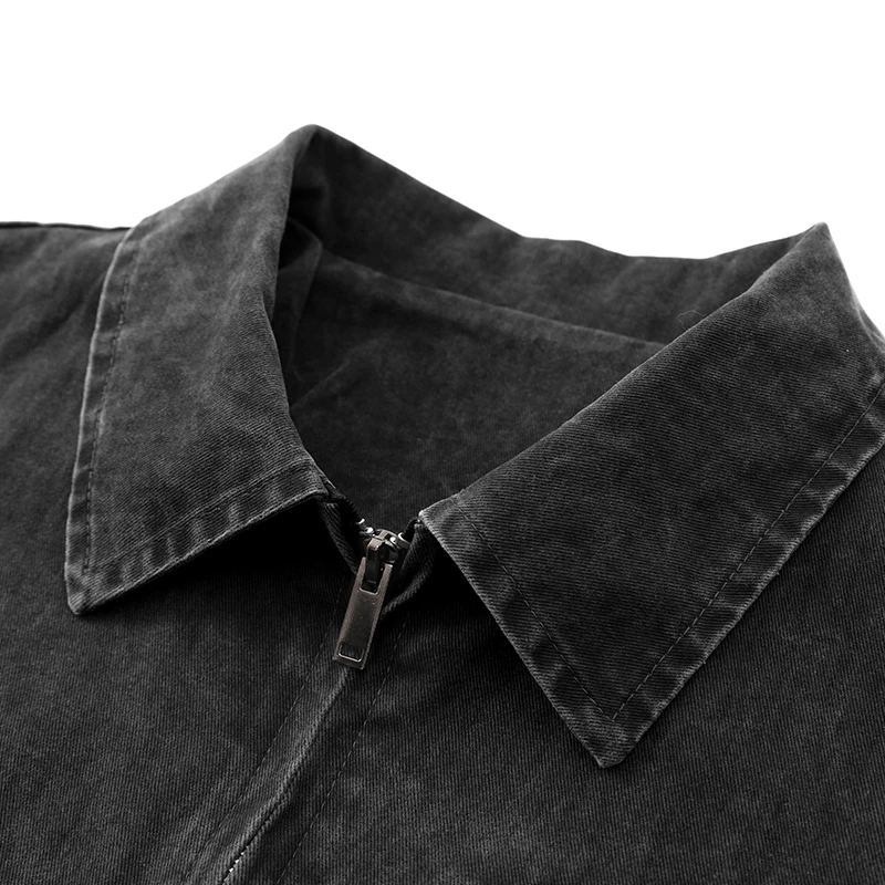 Veste en jean surdimensionnée pour hommes, ample, 100% coton, manteaux décontractés de haute qualité, mode Hip-Hop Rock Streetwear, vêtements d'extérieur confortables, automne