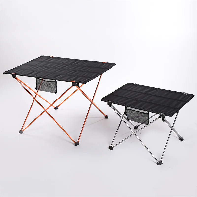 76x56x52CM tavolo pieghevole in lega di alluminio per esterni tavolo da spiaggia in rete Casual tavolo da Picnic portatile per Barbecue