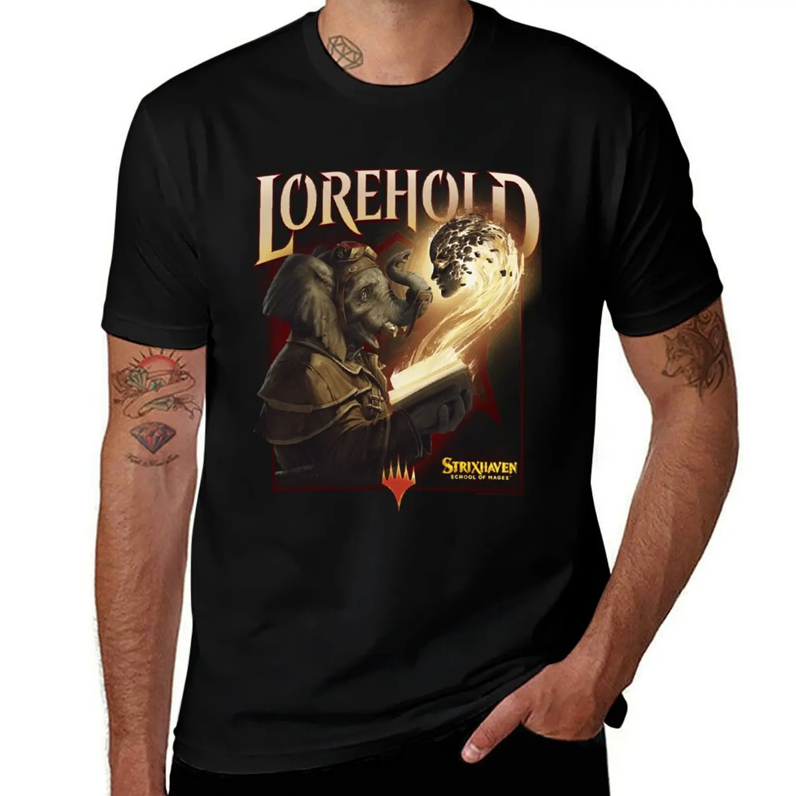 Magic The Gathering Strixhaven Lorehold Student T-Shirt funny gifts anime vintage anime shirt tshirts for men