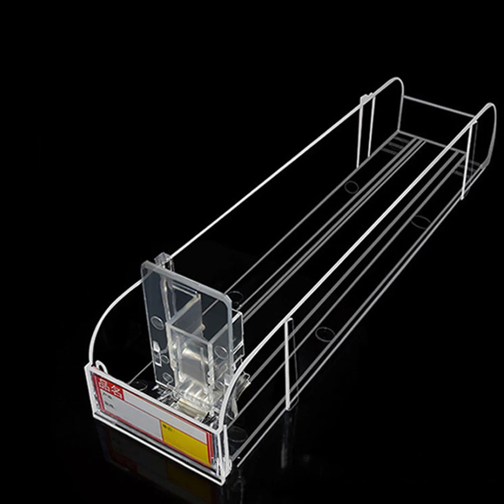 

4 Pcs Auto Cigarette Rack Shelves Automatic Display Holder Cigarettes Accessories