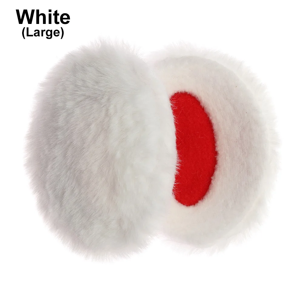 

Ветрозащитная защита ушей, толстый теплый пушистый флисовый чехол для ушей, наушники без ремешка, грелки для ушей