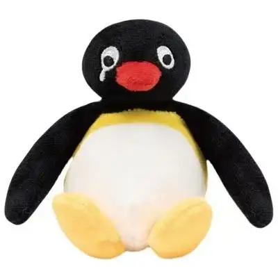 Oryginalny pluszowy brelok PINGU, seria pluszowa rodzeństwo pingwinów PINGA ROBBY PINGI, pluszowe figurki.