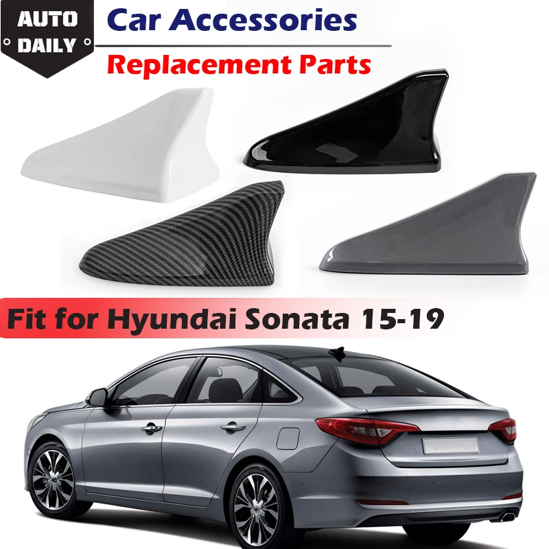 Car Shark Fin Roof Aerial Signal Enhancement Antena, Auto Peças de Reposição, Apto para Kia Optima, Hyundai Sonata, Genesis G80