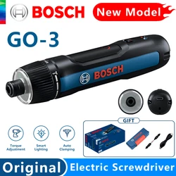 Bosch-destornillador eléctrico Go 3 LED, Taladro Inalámbrico recargable, destornillador de impacto, herramientas eléctricas multifunción para el hogar, nuevo