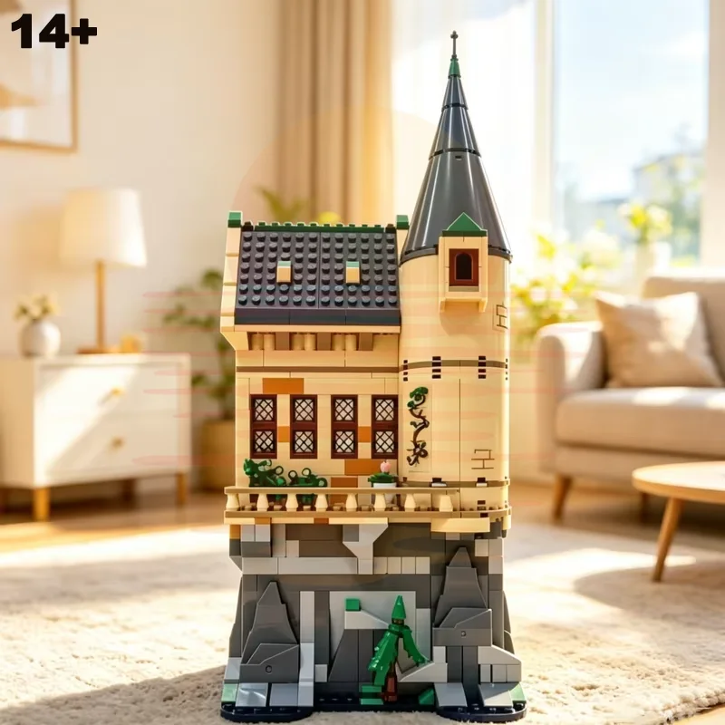 Hottest 907pcs Magical Theme Hospital Wing Castle Building Blocks Assembly For Birthday Party Gifts view 4