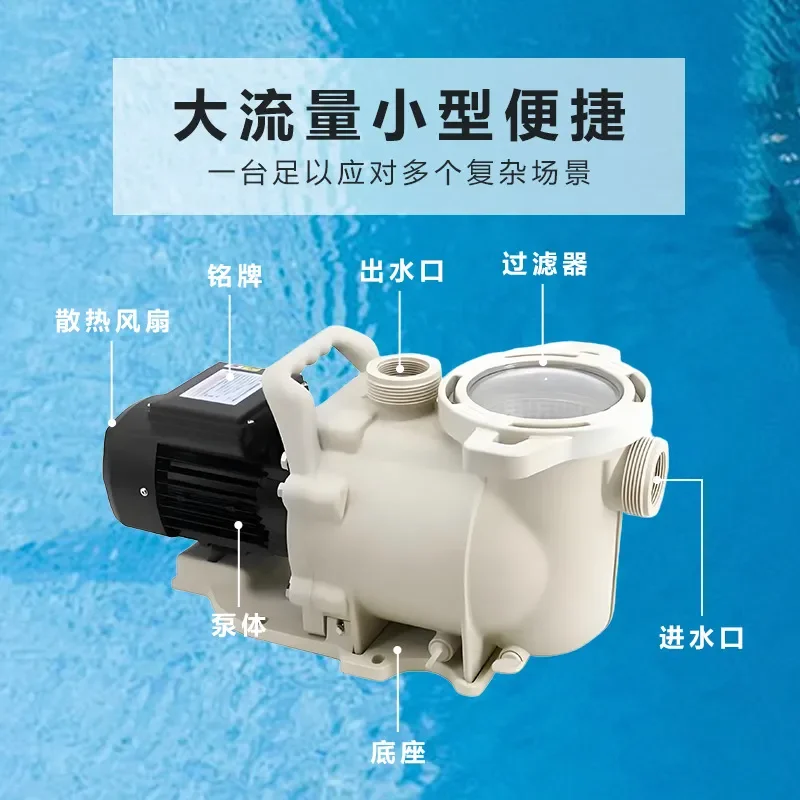 SFP Series Rigid Plastic Swimming Pool Circulation Filter Pump for Hot Spring Spa Water Treatment Equipment Long Lasting