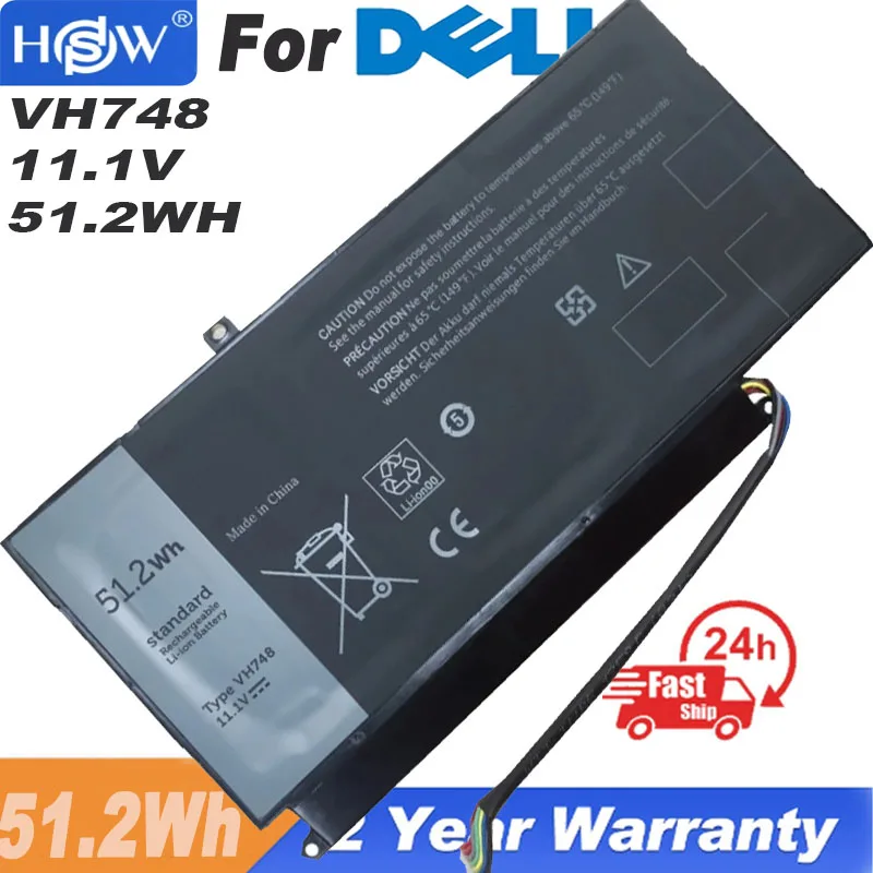 

VH748 Laptop Battery For DELL Vostro 5460 5470 5560 14 5480 For Inspiron 14 5439 V5460D-1308 V5460D-1318 5470D-1328