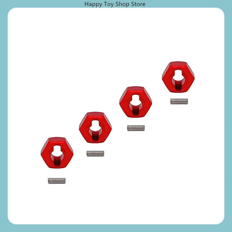 ​ ​ อะแดปเตอร์ฮับหกเหลี่ยม 7 มม. อะไหล่สำหรับรถบังคับวิทยุ WLtoys 244016 LOSI Micro-B 1/24 รุ่นอัพเกรดโลหะ ​