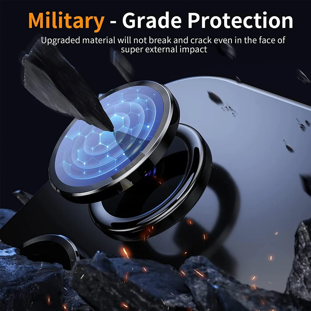 

Защитное стекло для камеры Samsung Galaxy S25 FE 5G с алюминиевыми кольцами, 9H HD закаленное стекло для S26 Pro, S25 Edge, S24 Ultra +