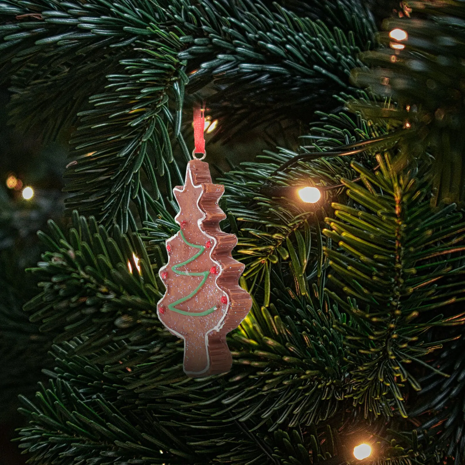 

Creative Christmas Ornaments Gingerbread Man Pendant Xmas Tree Hanging Decors Festive Joy Home Wall Door Decoration