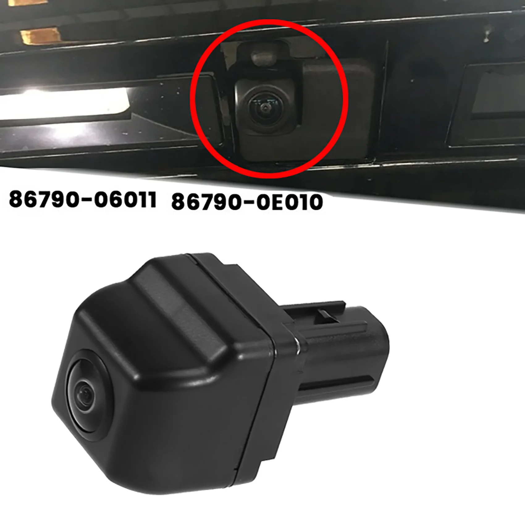 

ABTU-86790-06011 86790-0E010 Rear View Camera Reversing Assist Camera For Toyota Camry Highlander 2006-2015